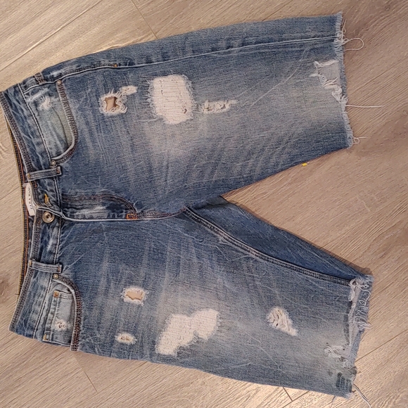 Zara Other - Zara l Men's denim l size 31 l ripped distressed denim l Mens Shorts free add on